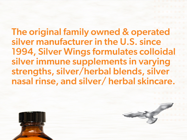 Natural Path Silver Wings Natural Silver Nasal Rinse Spray - 250 ppm - 1oz (Pack of 2)