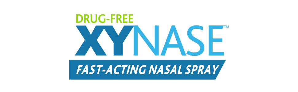 Xynase® Nasal Spray with Xylitol (0.75 fl oz) - All Natural Saline Gentle Relief for Congestion, Allergies, and Sinus Pressure, Safe for All Ages