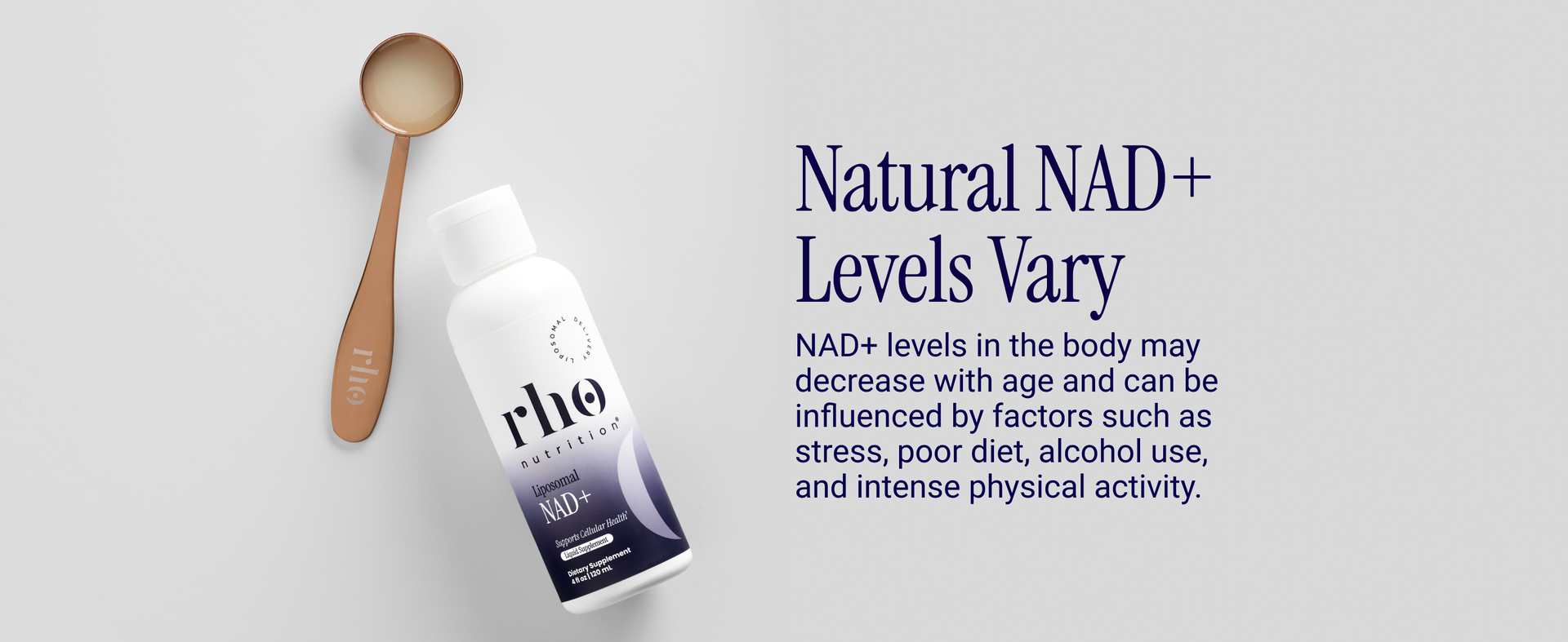 Rho Nutrition Liposomal NAD+ Liquid Supplement