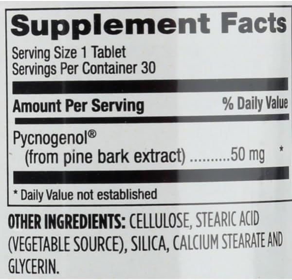 Sprouts French Maritime Pine Bark Extract 50 Mg - 30 Capsules 3