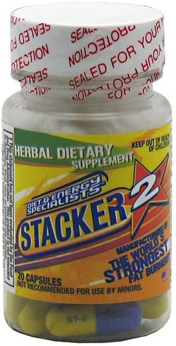 NVE Pharmaceuticals Stacker 2 Herbal Dietary Supplement 2