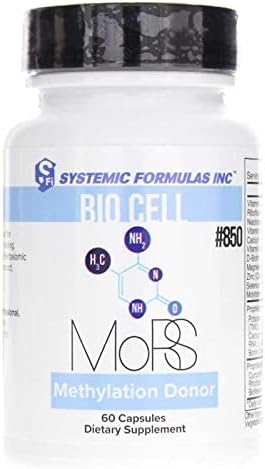 Systemic Formulas Bio Cell #850 MORS - 60 Capsules. Methylation Donor. 2