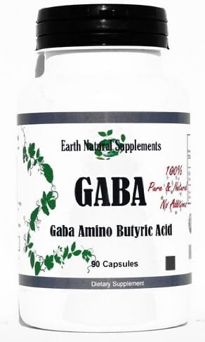 Gaba - 90 Capsules 600 Mg * Gama Aminobutyric Acid Amino Acid 2