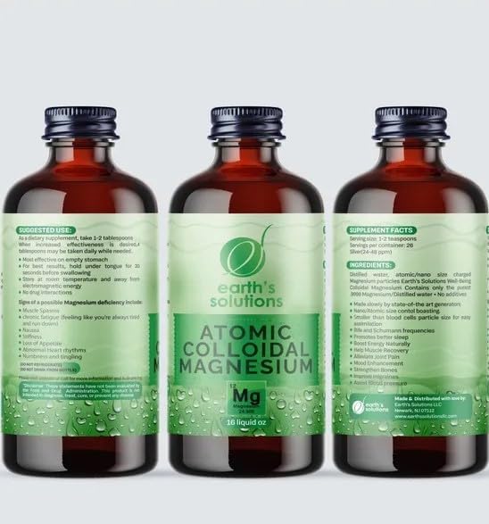 Vital Essence - Premium Atomic Colloidal Magnesium Supplement for Optimal Health and Relaxation - Ionic Solution for Natural Wellbeing 2