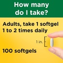 Nature Made Calcium 600 mg With Vitamin D Liquid Softgels 100 ea (Pack of 2) 6