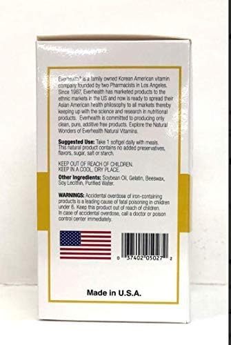 EVERHEALTH Royal Jelly 1000mg 300 Capsules Dietary Supplement 4