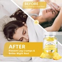 softbear Potassium Gummies for Adults, Sugar-Free Potassium Magnesium Supplement with Vitamin B6 CoQ10 for Leg Cramps Muscle Health Vegan Pineapple Flavor 60 Gummies 5