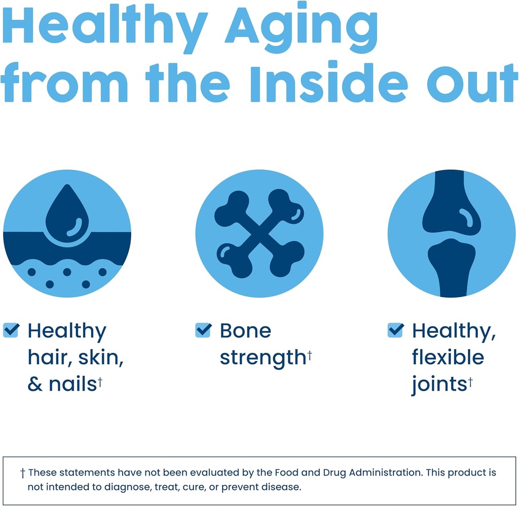 NativePath Collagen Peptides Protein Stick Packs - Hydrolyzed Type 1 & 3 Collagen Powder for Skin, Hair, Nails - 30 Servings 6