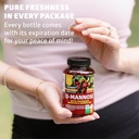 Number One Nutrition Premium D Mannose Supplement for Women and Men [Max Strength, 1350MG] Natural D-Mannose with Cranberry, Hibiscus and Dandelion for Urinary Tract Health, 120 Count 6