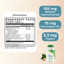 Youngevity Ultimate Enzymes® - Multi Enzymes for Digestion, Gas & Bloating Relief - Betaine HCl, Ox Bile, Pancreatine 10X, Papain 6M, Pepsin 1:3000 (120 Capsules) 4