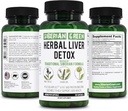 Siberian Green Herbal Liver Detox with Milk Thistle Artichoke Dandelion 60 Capsules – Traditional Siberian Formula Plus Enzymes to Support Liver Health 2
