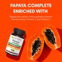 Pure Nutrition Papaya Complete - 60 Veg Capsules (Supports Platelet Immunity & Digestion) Each Capsule Contains 500mg Carica Papaya Fruit and Leaf Extract. Non-GMO | Gluten-Free 5