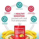 Designer Wellness Protein Smoothie, Real Fruit, 12g Protein, Low Carb, Zero Added Sugar, Gluten-Free, Non-GMO, No Artificial Colors or Flavors, Strawberry Banana, 12 Count 5