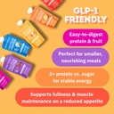 Designer Wellness Protein Smoothie, Real Fruit, 12g Protein, Low Carb, Zero Added Sugar, Gluten-Free, Non-GMO, No Artificial Colors or Flavors, Strawberry Banana, 12 Count 6