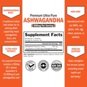 Extra Strength Ashwagandha Capsules (2 Month Supply) Plus Turmeric Curcumin with Black Pepper Extract 1500mg Complex (Trial Size) 4