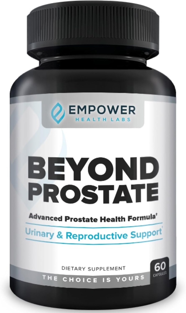 Empower Health Beyond Prostate Supplement – Prostate Health Support with Saw Palmetto, Zinc, Red Raspberry, and Stinging Nettle – Urinary and Prostate Wellness Complex – 60 Capsules 2