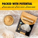 Premium USDA Organic Lions Mane Extract Powder – Pure Nootropic Mushroom Supplement for Focus, Memory, Nerve & Immune Support – 15:1 Dual Extract, Vegan, Gluten-Free, Non-GMO by Nutriante, 2.12 Oz 4