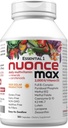 ANDREW LESSMAN Essential-1 nuonce max Multivitamin 2000 IU Vitamin D3 180 Small Capsules. 100 mcg Methyl B12. CoQ10 Lutein Lycopene Zeaxanthin. High Potency. No Additives. Ultra-Mild One Daily Capsule 2