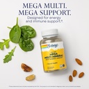 SOLARAY Mega Multi Mineral, Iron Free - Daily Mineral Supplement w/Trace Minerals, Electrolytes, Calcium, Magnesium, Zinc, Selenium, Boron - Cellular Energy, Immune Support, 60-Day Guarantee, 25 Serv 4