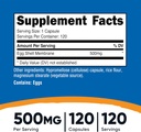 Nutricost Egg Shell Membrane, 500 MG Per Serving, 120 Capsules - GMO Free, Gluten Free 3