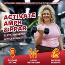 Liposomal Berberine Complex Gummies - with Chromium, Ceylon Cinnamon, Bergamot, Support Overall Wellbeing 4