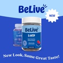 BeLive 5-HTP Gummies – 2 Pack - 120 Ct I 5HTP Calming Gummies for Heightened Focus, Relaxation & Rest for Adults | Vegan - Mixed Berries Flavor 4