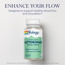 SOLARAY Nattokinase Supplement - Nattokinase 100mg, 1,250 FU - Traditional Health Support Supplement - Lab Verified, 60-Day Guarantee - 30 Servings, 30 VegCaps 4