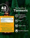 Herb Pharm Certified Organic Turmeric Root Extract for Musculoskeletal System Support - 1 Ounce (DTURM01) 3