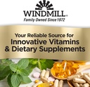 Windmill Natural Vitamins B Complex (100% Daily Value), Boost Energy Production and Promote Metabolism, 100 Tablets, 100 Servings 6