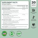 nooro Vital Flow Advanced Blood Circulation Supplement with Nitric Oxide Boost, Vitamin D3, Magnesium, Probiotic Blend, Veins Support Non-GMO and Gluten Free 60 Capsules 3