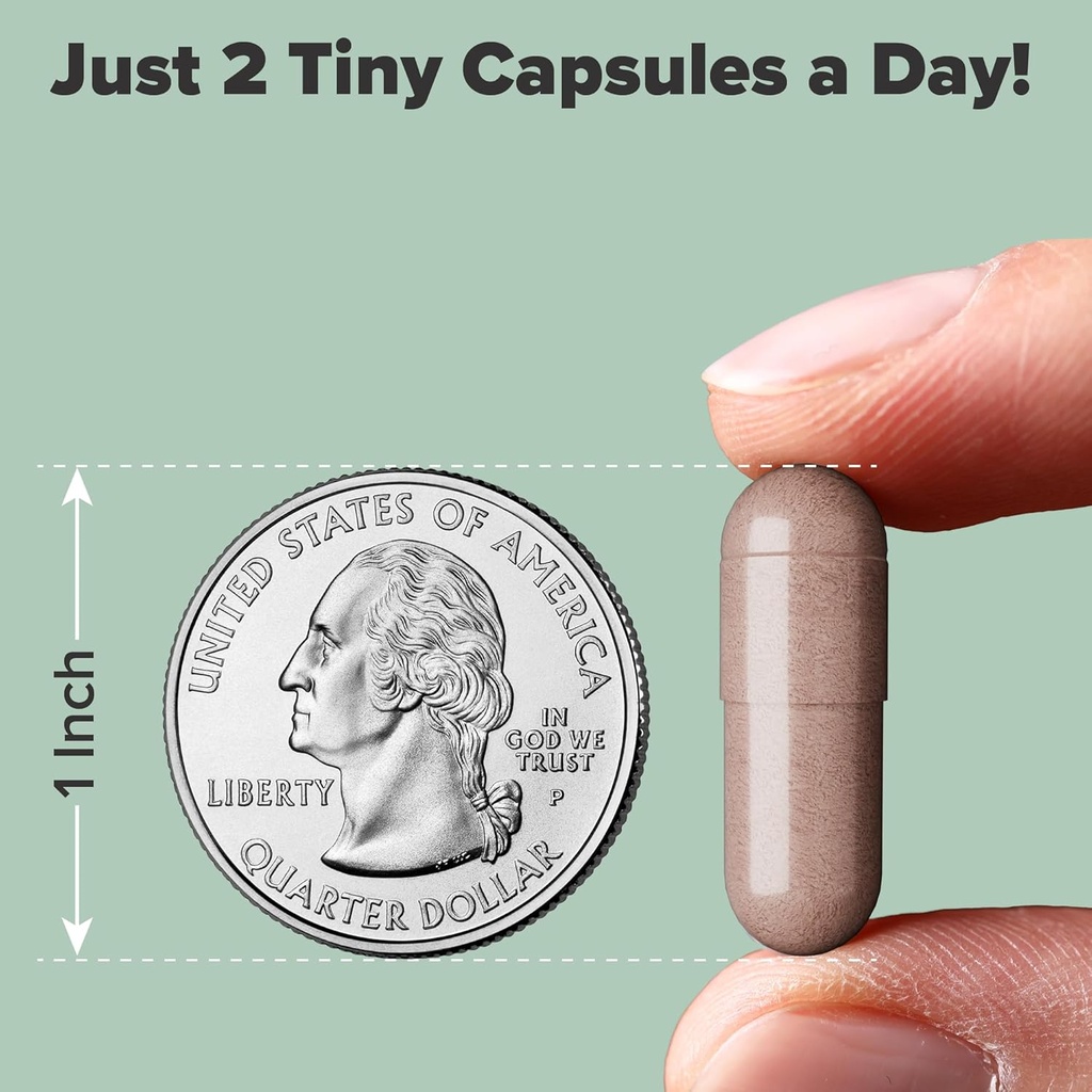 nooro Vital Flow Advanced Blood Circulation Supplement with Nitric Oxide Boost, Vitamin D3, Magnesium, Probiotic Blend, Veins Support Non-GMO and Gluten Free 60 Capsules 6