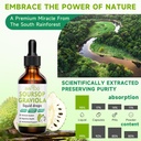 Soursop Graviola Liquid Drops - 2000mg Pure Soursop Extract Blended with 300mg Sea Moss & 100mg Elderberry - Powerful Cell Support, Antioxidant-Rich, Immune-Boosting - 2 Fl Oz (60ml) Bottle 6