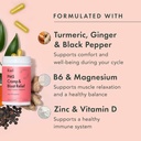 Rael PMS Supplement, Hormone Balance for Women, Relief from Menstrual Cramps, Period Bloating, Mood Swings Treatment with Turmeric, Ginger, Magnesium, No NSAIDs, Vegan (28 Capsules) 4