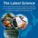 Xtendlife Green Lipped Mussel Powder - 2400mg Extra Strength Joint & Muscle Support Supplement from New Zealand with Omega 3 - 1 Month Supply 6