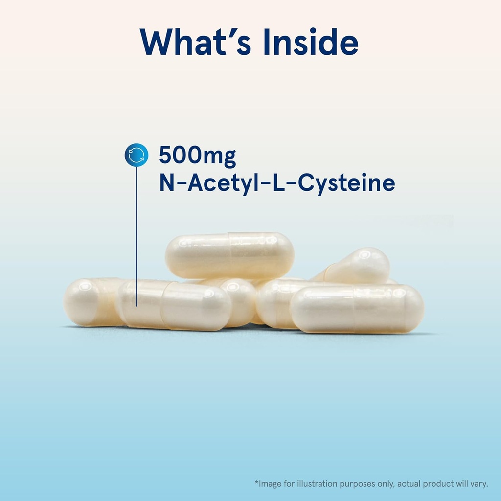 Jarrow Formulas N-A-C 500 mg - Antioxidant Amino Acid Supplement Supports Cellular Health & Liver Function - Precursor to Glutathione - Up to 60 Servings (Veggie Caps) (Pack of 4) 4