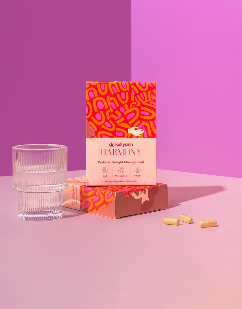 Dr. Kellyann Harmony Probiotic Weight Management (30 Capsules) Prebiotic and Probiotic to Support Weight Management and Promote Optimal Gut Health 6