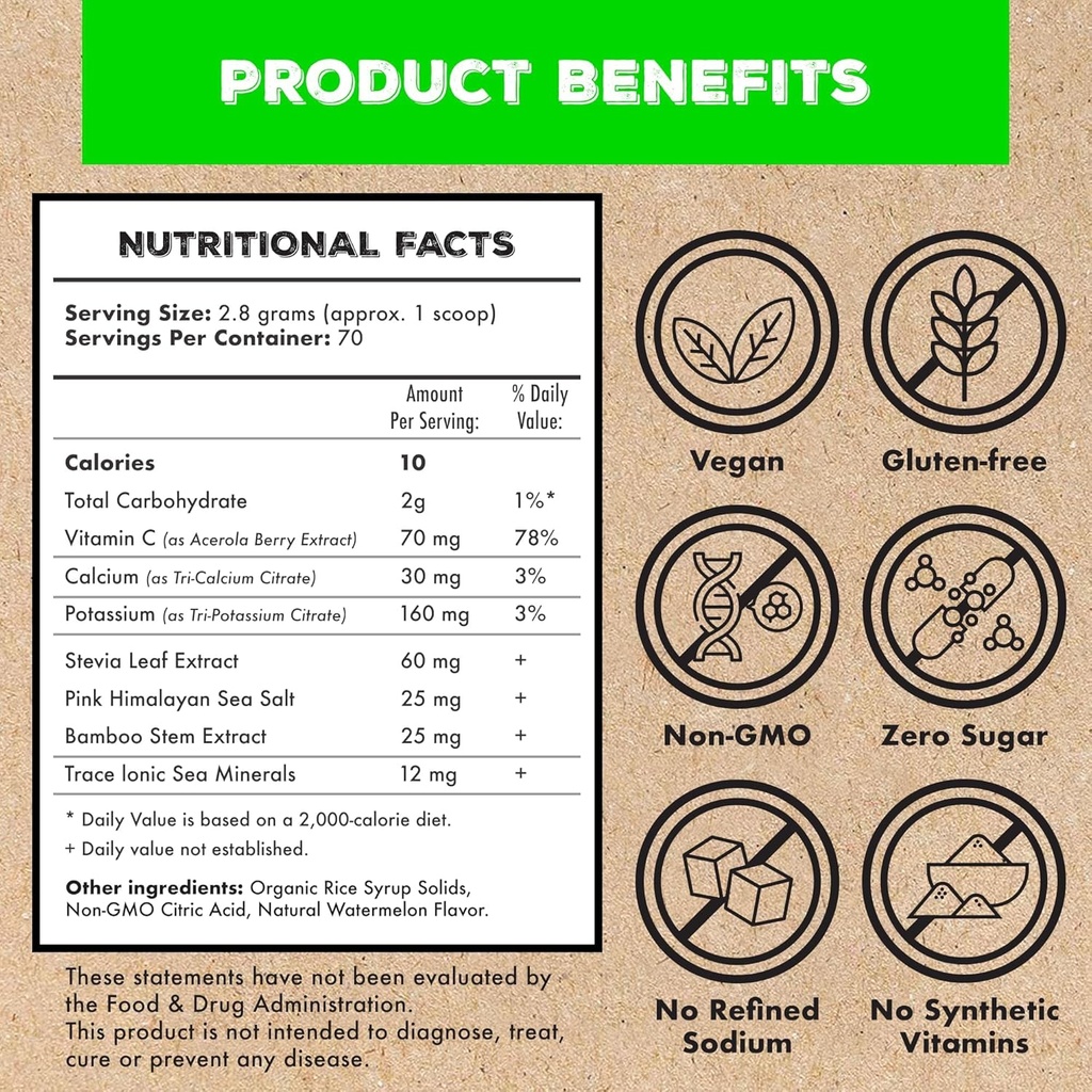 Superieur Electrolyte Powder Packets - Vegan Electrolyte Hydration Powder w/Sea Minerals - Keto Friendly, Non-GMO, Zero Sugar Electrolyte Supplement-Healthy Sports Drink -Lime Blueberry (14 Packets) 5