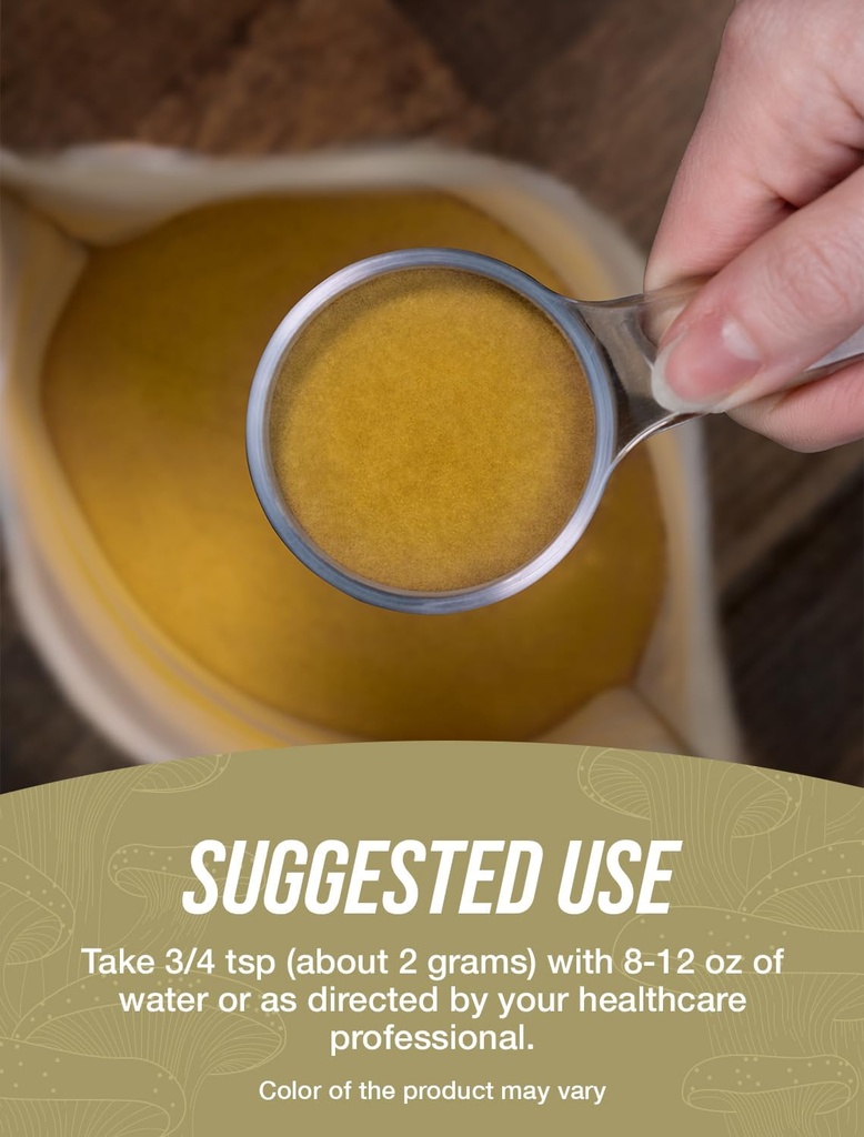 BulkSupplements.com Cordyceps Mushroom Extract Powder - Cordyceps Sinensis, Mushroom Supplement - Vegan & Gluten Free, 2g per Serving, 100g (3.5 oz) (Pack of 1) 5