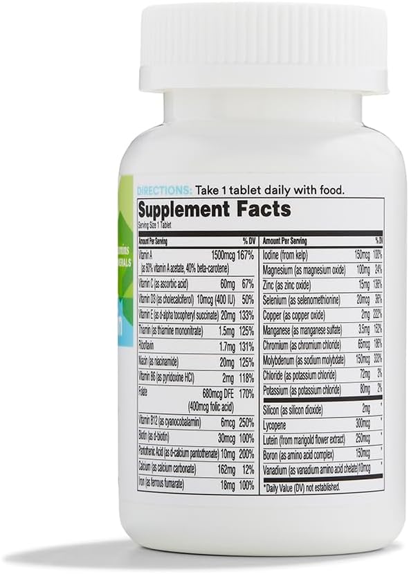 365 By Whole Foods Market, Adult Multi With Iron, 180 Count 3