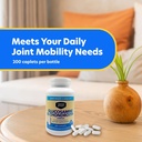 Berkley Jensen Glucosamine Chondroitin MSM Boswellia Complex - Triple Strength Advanced Dietary Supplement for Joints, Ligaments, Tendons, Bones, Connective Tissue Support, 200 Caplets (Pack of 1) 4