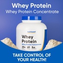 Nutricost Whey Protein Powder, Unflavored, 5 pounds - from Whey Protein Concentrate 6