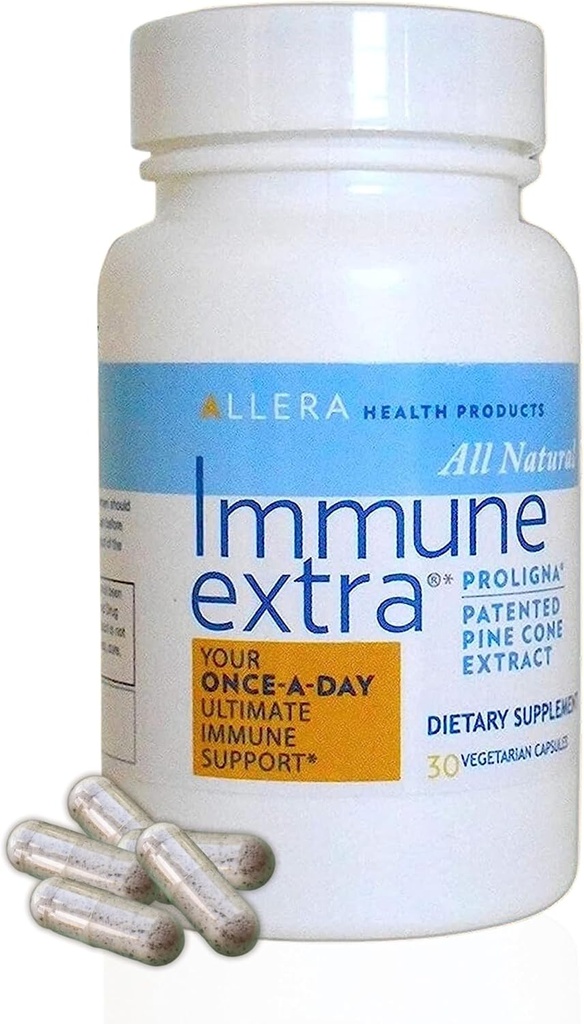 Allera Health Pine Cone Extract Capsules - Vegan ProLigna Plant Based Diet Products - Immune Support Supplement - Organic Scotch Pine Cone Extract Harvested from Wild Crafted Trees - 30 Capsules 2