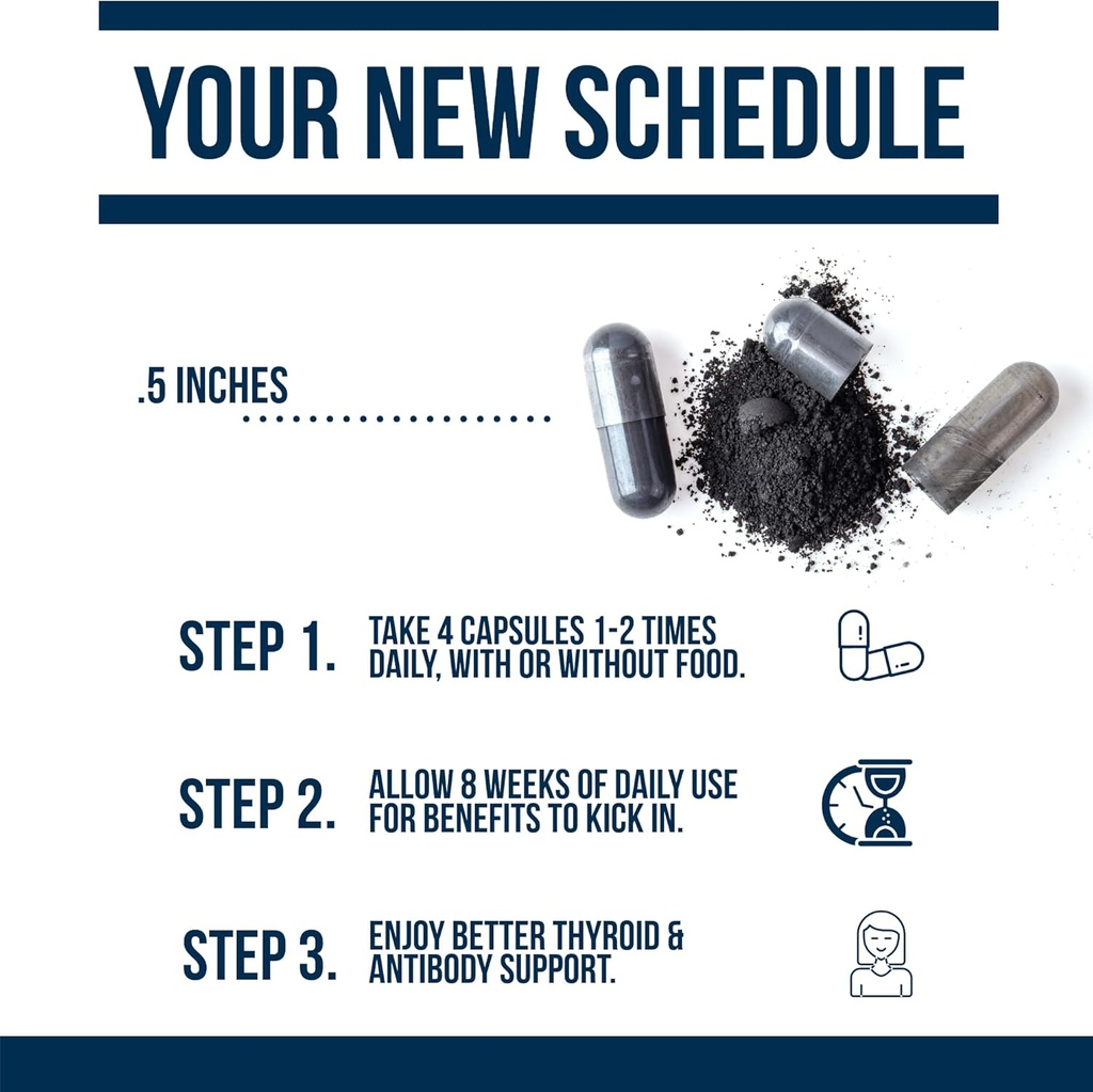 Dr. Westin Childs Hashimoto’s Ab Rx | Organic Black Cumin Seed Nigella Sativa for Immune, Thyroid Antibody Support, Digestion, TPO & Thyroglobulin, Omega 6, 7, 8, Thymoquinone, Selenium - 120 ct 6