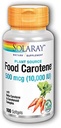 SOLARAY Food Carotene, Vitamin A 10000 IU | Healthy Skin, Eyes, Antioxidant & Immune Support (100 CT) 2