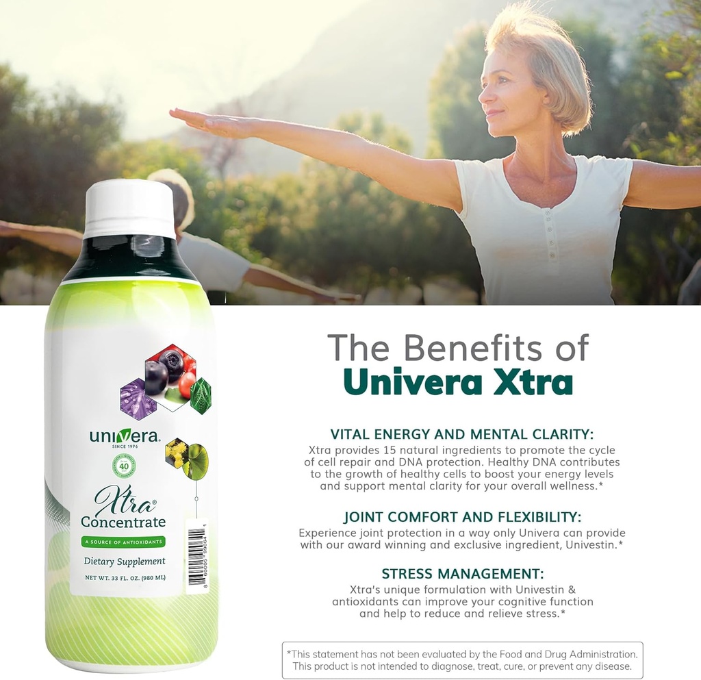 Univera Revitalize & Rest Combo Pack for Enhanced Wellness, Natural Energy for Day, Deep Sleep at Night with Xtra Concentrate & Natural Dreams 3
