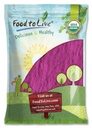 Food to Live Organic Black Currant Juice Powder, 8 Pounds — Non-GMO, Raw, Kosher, Vegan Superfood, Bulk, Rich in Antioxidants, Great for Juices, Drinks, and Smoothies, Contains Maltodextrin 2