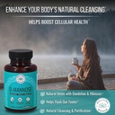 Natural D Mannose 1000mg Capsules | Antioxidant-Rich Cranberry Supplement with Hibiscus & Dandelion | 4-in-1 DMannose Pills for Urinary Tract Health for Women | Clear UTI Support | 30-Day Supply 4