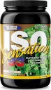 Ultimate Nutrition Iso Sensation 93 with Glutamine Complex Low Carb Whey Protein Isolate Powder – 30 Grams of Protein, Fat-Free, Keto Friendly, Natural, 2 Pounds 4