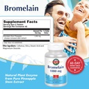 KAL Bromelain Tablets, 1000 mg, 90 Count 4