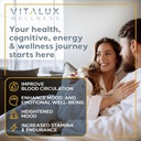 VITALUX || #1 Rated Premium Women's 9-in-1 Horny Goat Weed || Female Health, Mood, Optimize Blood Flow | Ultra Dosed Formula w/ 8 Powerful Ingredients | 3rd Party Tested + USA Made - 60 Capsules 5